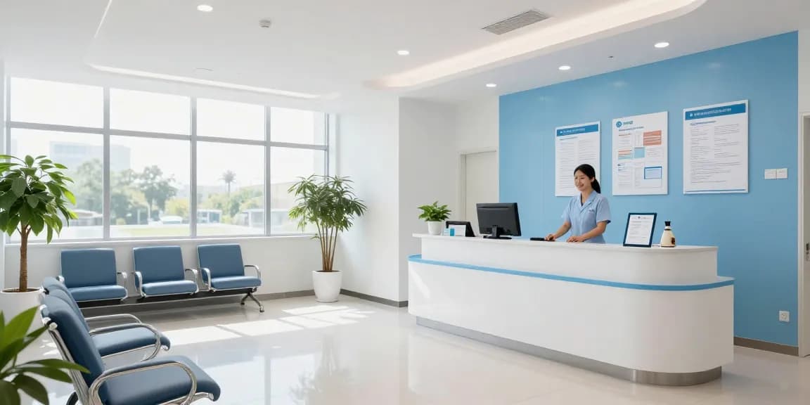 Hair transplant Istanbul consultation at a modern healthcare clinic. Expert patient care in a welcoming environment.