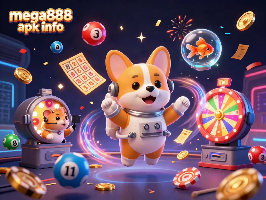 Engage with exciting gaming adventures using mega888 apk info in a vibrant cosmic casino.