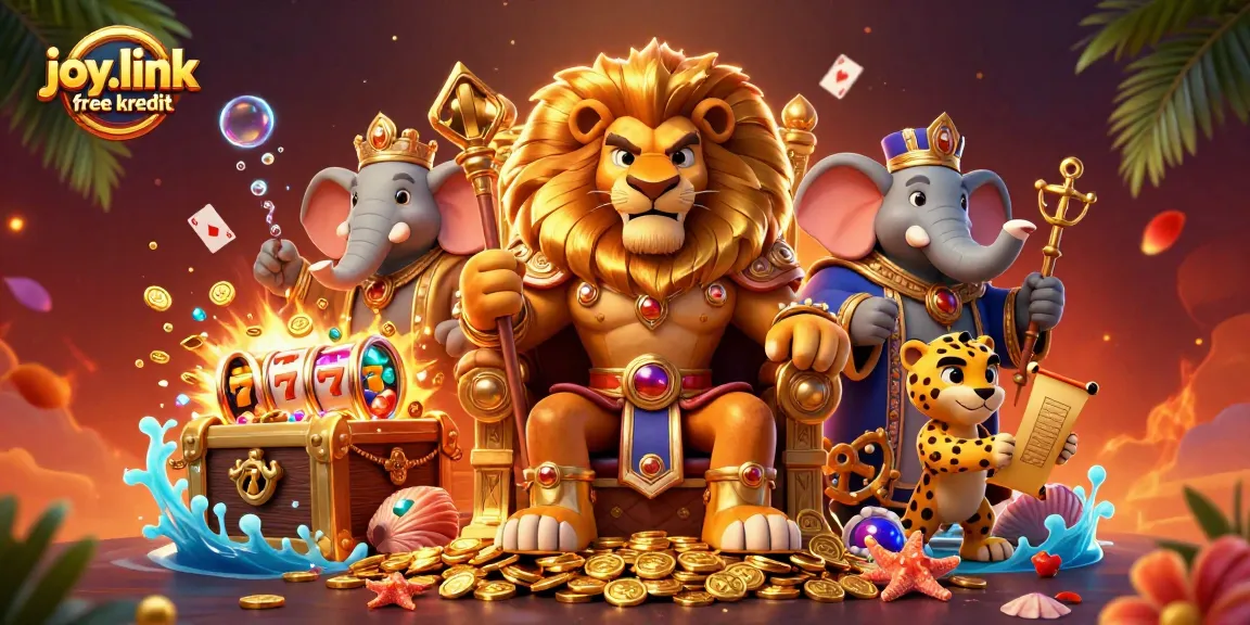 Engage in thrilling gameplay with joy.link free kredit at a vibrant casino kingdom.