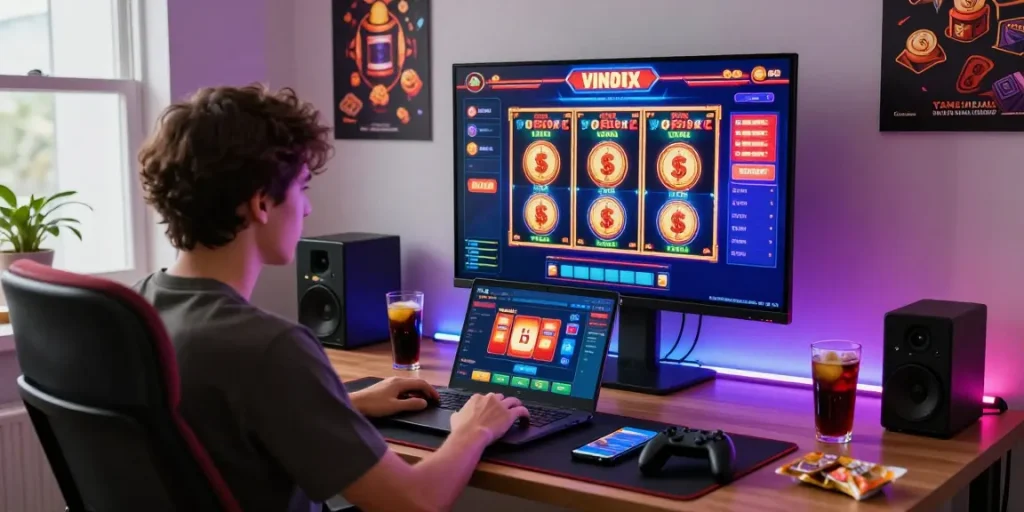 Engaging WinboxH5 online gaming experience featuring vibrant visuals and user-friendly interface.